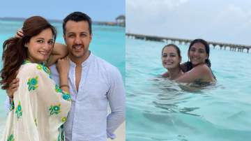 Dia Mirza making 'really special memories' husband Vaibhav Rekhi, stepdaughter Samaira in Maldives |