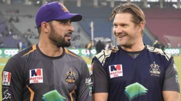 Fawad Ahmed and Shane Watson