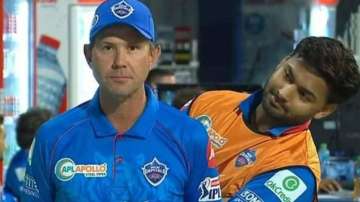 Rishabh Pant and Ricky Ponting IPL 2021