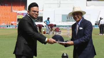 BCCI secretary Jay Shah and Sunil Gavaskar