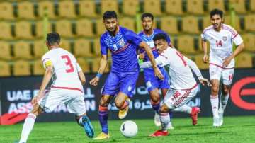 Indian football team, India vs UAE