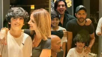 Hrithik Roshan, Sussanne Khan celebrate son Hrehaan's 15th birthday together | PICS, VIDEOS