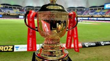 Indian Premier League (IPL) trophy