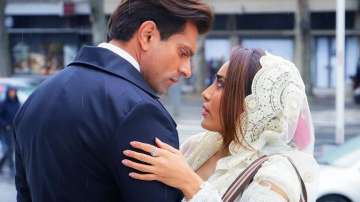 Karan Singh Grover and Surbhi Jyoti