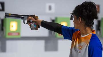 manu bhaker, india shooting, issf world cup