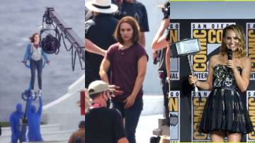 Leaked pictures of Natalie Portman from Thor: Love and Thunder sets