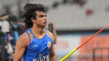 Star javelin thrower Neeraj Chopra