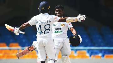 Starting 102 runs behind on the first innings, Sri Lanka reached 476 in its second innings for a lea