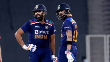 Virat Kohli and Rohit Sharma, IND vs ENG, India vs England 5th T20I