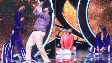 Indian Idol 12: Shilpa Shetty teaches Aditya Narayan and contestants yoga on sets | WATCH