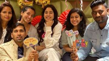 Janhvi Kapoor celebrates birthday on Good Luck Jerry sets
