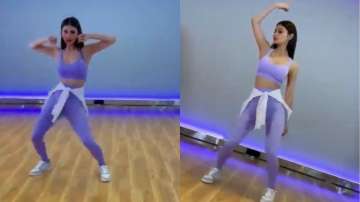 WATCH: Mouni Roy's fiery rehearsal video on her latest track Patli Kamariya