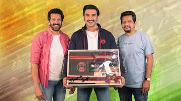 Filmmaker Kabir Khan, Ranveer Singh launch '83 merchandise 