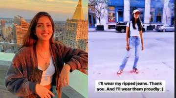 Navya Naveli Nanda reacts to Uttarakhand CM's 'ripped jeans' comment