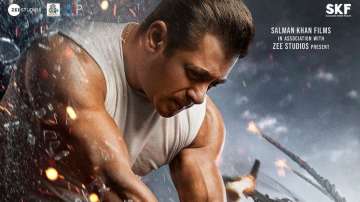 Salman Khan in action mode on first Radhe poster