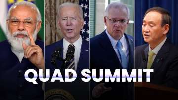 Quad Summit: PM Modi, US President Joe Biden, Australian PM Scott Morrison and Japanese PM Suga to meet virtually.