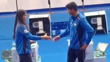 Manu Bhaker, Saurabh Chaudhary, issf world cup