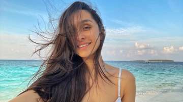 Shraddha Kapoor on Thursday shared a beautiful selfie from the land of beaches, Maldives and broke t