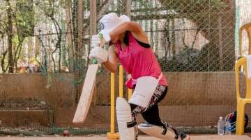 Taapsee Pannu preps for Shabaash Mithu, shares photo of practice in the nets