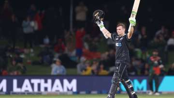 NZ vs BAN: Tom Latham's century steers New Zealand to five-wicket win; clinch series