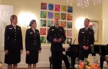 US Navy members sing popular Hindi song, Indian envoy shares video