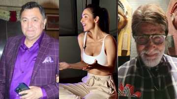 Rishi Kapoor, Malaika Arora, Amitabh Bachchan