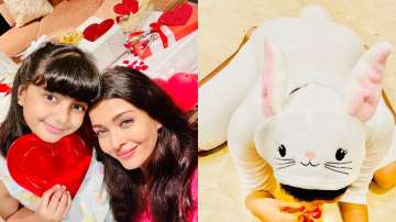 On Easter 2021, Aishwarya Rai Bachchan treated fans with an adorable picture of her daughter Aaradhy