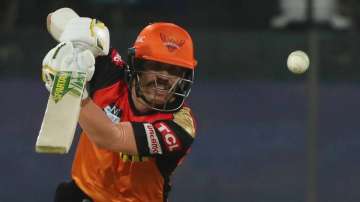 David Warner took 55 balls for his 57-run knock against Chennai Super Kings on Wednesday.