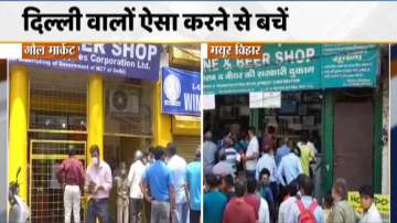 lockdown in delhi, delhi liquor shops, delhi liquor shops open 