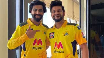 Suresh Raina and Ravindra Jadeja, IPL 2021, CSK