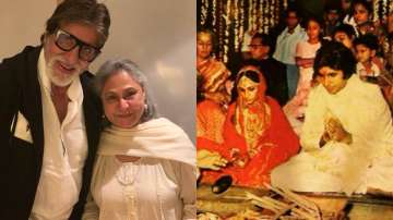 Veteran Bollywood actress Jaya Bachchan turned 73 today. On her birthday, let's have a look at her wedding pictures and recall her love story with superstar Amitabh Bachchan.