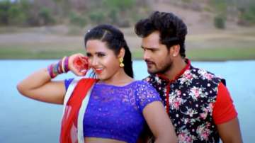 Khesari Lal Yadav and Kajal Raghavani's romantic song goes viral