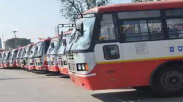 Karnataka RTC worker Bus strike