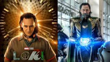 Poster of Loki featuring Tom Hiddleston, snapshot from trailer