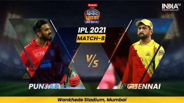 PBKS vs CSK, IPL 2021, IPL 2021 news, IPL 2021 latest news, IPL 2021 Match 8