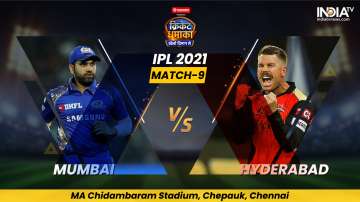Live Cricket Score, IPL 2021, Match 9, MI vs SRH: Follow Live score and updates from Chennai