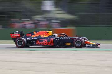 F1: Max Verstappen leads practice at Imola ahead of qualifying