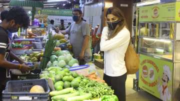 Nikki Tamboli goes grocery shopping