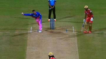 Riyan Parag's bizarre' right-arm perpendicular' bowling