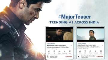 Adivi Sesh starrer Major teaser receives over 22mn views in two days
