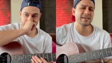 Video: Kunal Kemmu gets teary eyed as he shares his first original song amid COVID-19