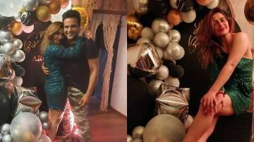 Bigg Boss fame Arti Singh shines like a diva at her birthday eve celebration; see pics and videos