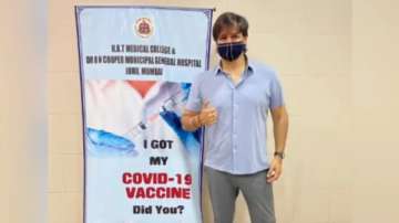 Vivek Oberoi gets first dose of Covid vaccine