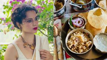 Kangana Ranaut reacts on being trolled for posting pic of 'prasadam thali' with onions