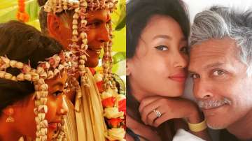 Milind Soman's adorable wish for wife Ankita on wedding anniversary, 'sweet heart that makes me smil