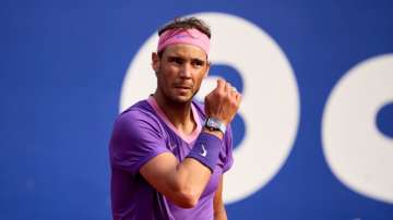 Nadal broke Nishikori twice in the decisive set, converting his second match point by driving a fore