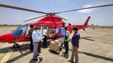 A consignment of 15,000 Remdesivir injections reach Indore from Karnatakas Bengaluru for distribution across cities in Madhya Pradesh.