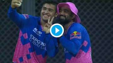 Riyan Parag and Rahul Tewatia, IPL 2021 RR vs KKR