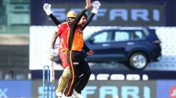 Rashid Khan against Chris Gayle, IPL 2021