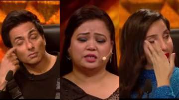 Dance Deewane: Sonu Sood, Nora Fatehi break down listening to why Bharti Singh doesn't feel like hav